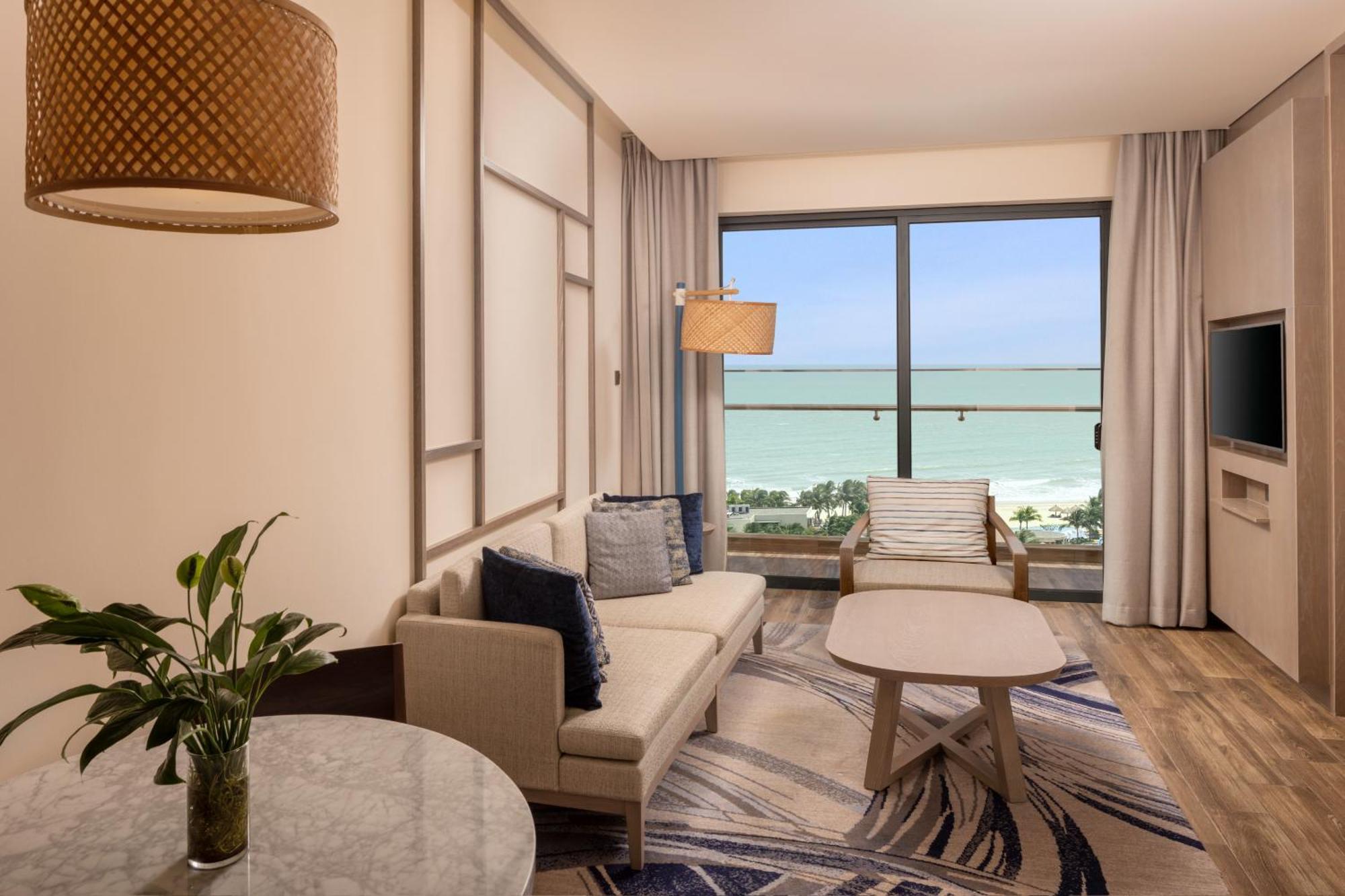 Melia Ho Tram Beach Resort Eksteriør bilde A living room at the hotel