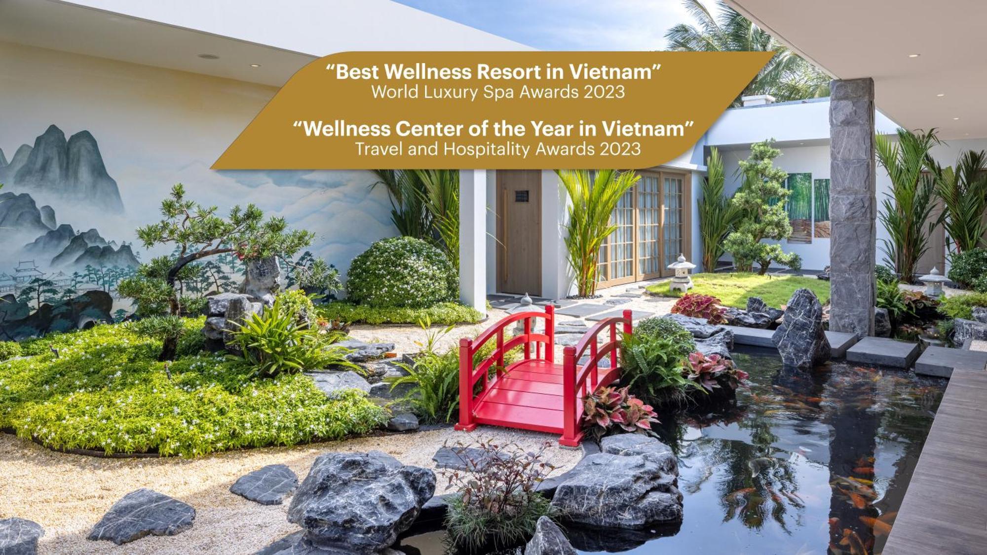 Melia Ho Tram Beach Resort Eksteriør bilde The garden at the resort