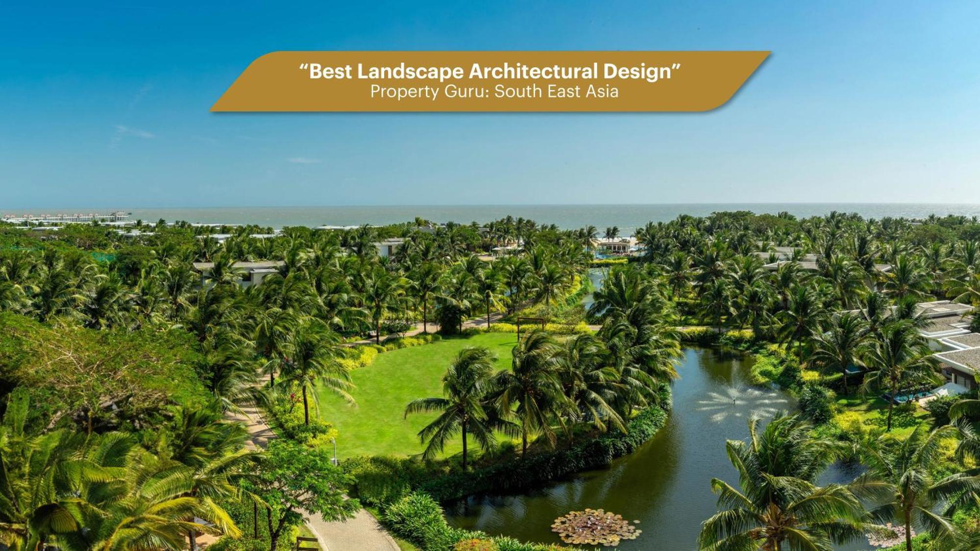 Melia Ho Tram Beach Resort Eksteriør bilde Landscape design